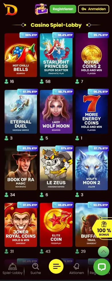 Dragonslots Casino App