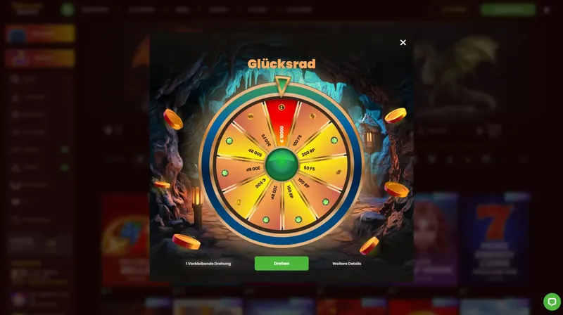Dragonslots Bonus-Spiel