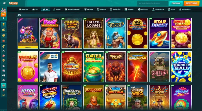 Golisimo Spielelobby