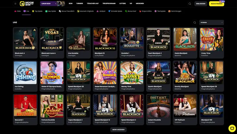 Moonwin Live Casino