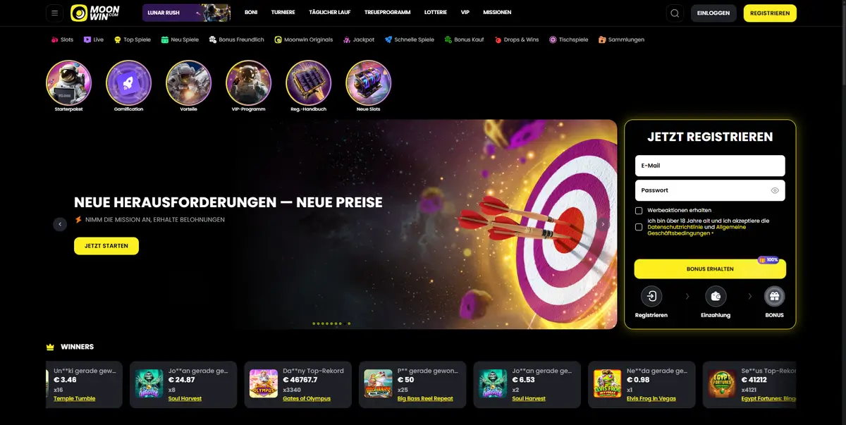 Moonwin Startseite