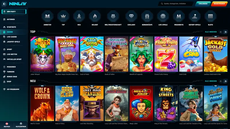 Ninlay Spielelobby