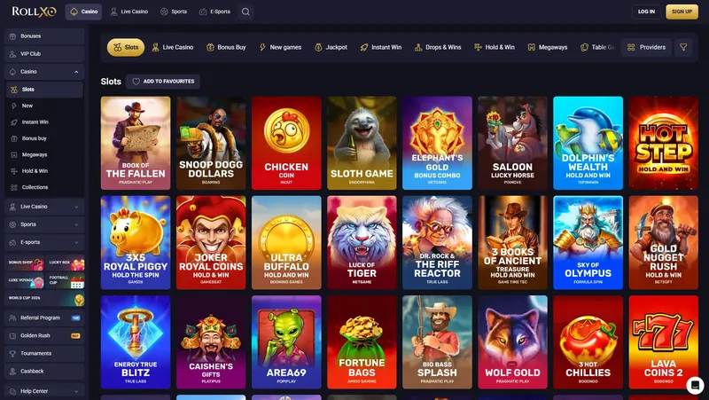 RollXO Spielelobby