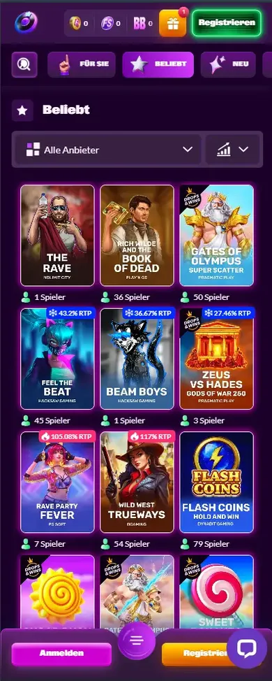 Slotrave Casino App