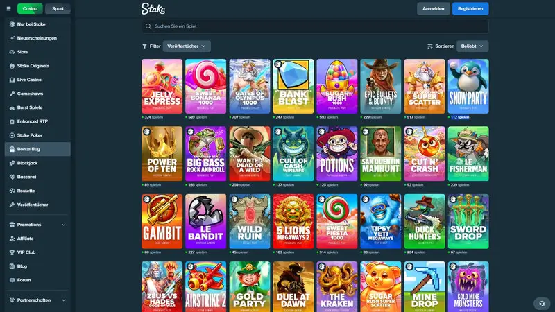 Stake Casino Rakeback und VIP-System
