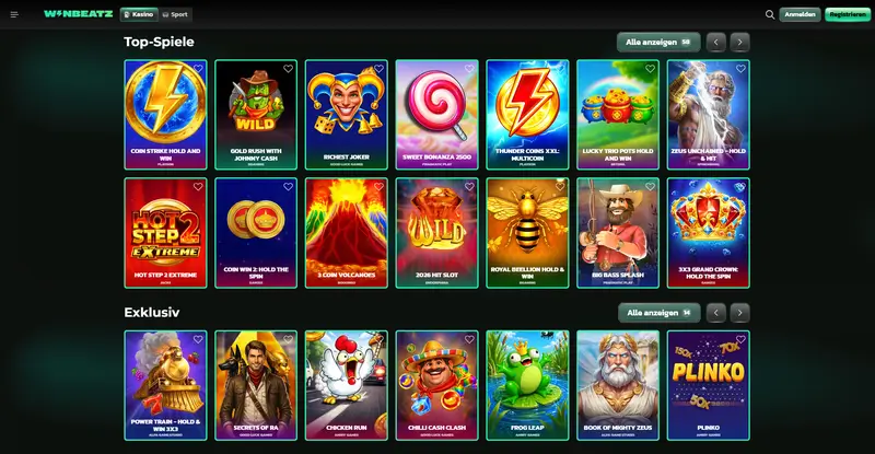 Winbeatz Spielelobby