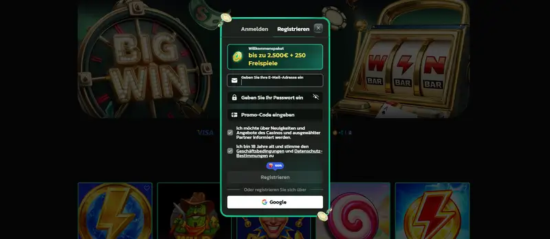 Winbeatz Registrierung